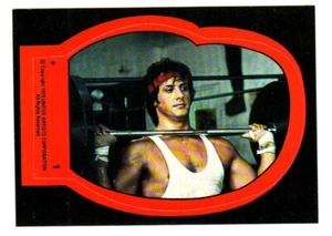 1979 ROCKY II STICKER CARD 01 1 - Bild 1 von 1