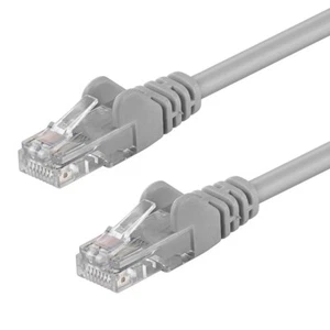 CAT.5e U/UTP Kabel 7m grau Patchkabel LAN DSL Netzwerkkabel Network Cable - Bild 1 von 1