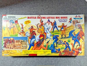 Vintage 1997 BMC Authentic Battle of the Little Big Horn Playlet Over 101 Pieces - Picture 1 of 23
