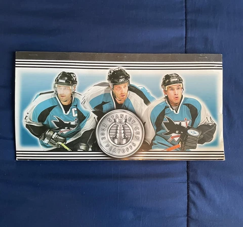 San Jose Sharks Ticket Sheets - 93/94 Vintage Complete Stubs - Playoffs Booklet Cover