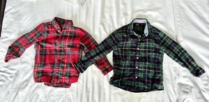 Next Check Shirt X2 Bundle Red & Green - Age 3-4 Years - RRP £30 - Picture 1 of 7