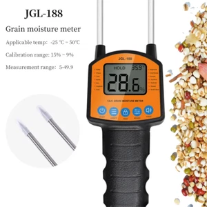 Professional Hay Moisture Meter For Forage Grass Testing Fibre Humidity Meter  - Picture 1 of 19