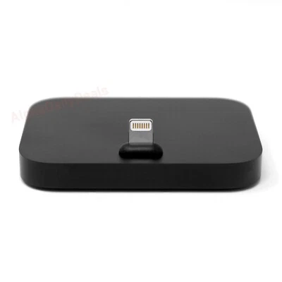 Original OEM Apple iPhone Lightning Dock Black Charge Sync A1717 - Image 1 of 4