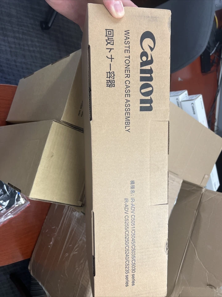 Conjunto de estuche de tóner de residuos genuino Canon FM4-8400-010 iR-ADV C5051 C5045 C5035 Foto 1 de 1