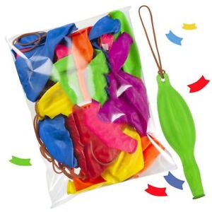 50pcs Large Elastic Punch Balloons Party Bag Fillers Childrens Bag Toys Birthday