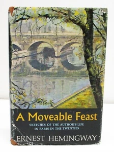 A MOVEABLE FEAST by ERNEST HEMINGWAY HCDJ BOOK CLUB EDITION - Bild 1 von 11