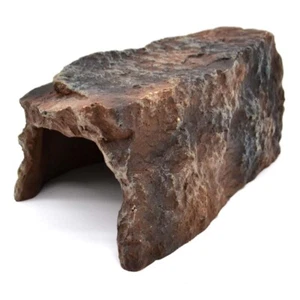 Reptile Hide Box Small Resin Reptile Cave Snake Hide XYZReptiles - Picture 1 of 2