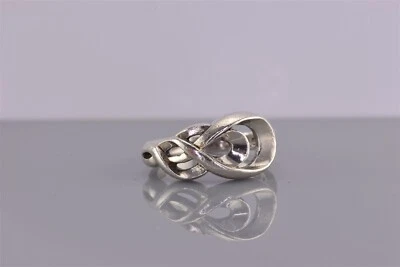 Peter камень PSCL из чистого серебра закрученный петля ленты кольцо 925 Sz: 7 - Изображение 1 из 4