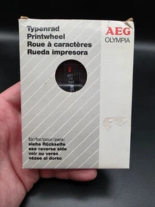 AEG Olympia Typenrad 801 10 766 09 ✅unbenutzt✅ - Picture 1 of 3