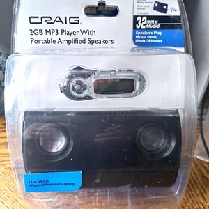 Lettore MP3 Craig 2 GB con altoparlanti nuovo con scatola - Foto 1 di 4
