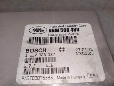 NNW508480 centralina cambio automatico per LAND ROVER RANGE III (L322) 5464312 - Immagine 1 di 4