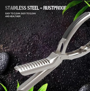 Stainless Steel Rib Prep Tool Membrane Remover,Ergonomic Rib Skinner for BBQ - Picture 1 of 7