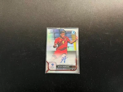 2022 Bowman Chrome Road to UEFA Autograph #CA-AV Aster Vranckx - Belgium - 2 - Image 1 of 2
