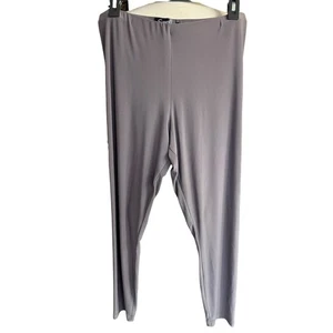 Sympli Leggings Women's Pants Pull On Taupe Sz 12 Stretch Comfort  - Picture 1 of 7