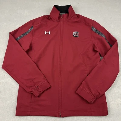 Chaqueta cortavientos South Carolina Gamecocks para hombre pequeña roja NCAA Under Armour S Foto 1 de 4
