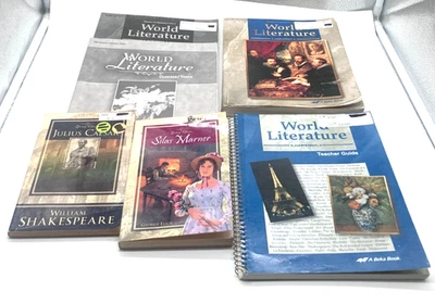 Abeka World Literature Set 10th Grade - 6 Books with Readers - Image 1 of 4