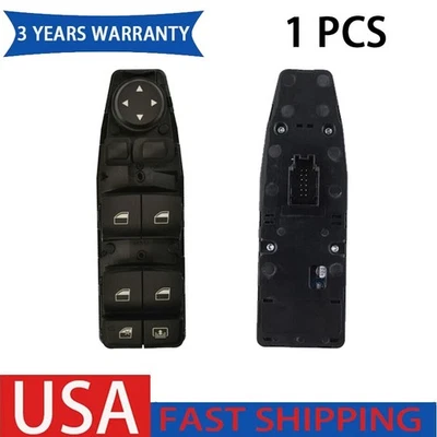 Interruptor de control de ventana principal eléctrico para BMW 528I 535I 640I 550I 650I M5 535D Foto 1 de 4
