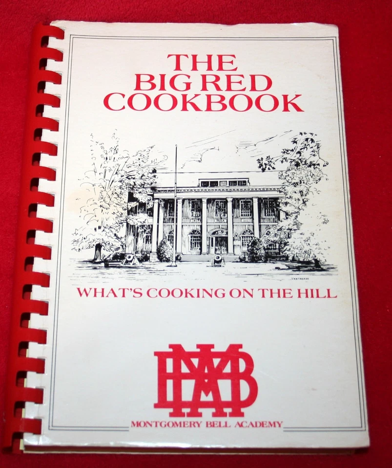 Vintage MONTGOMERY BELL ACADEMY Nashville Tennessee COOKBOOK 1983 Recipes Food - Image 1 of 4