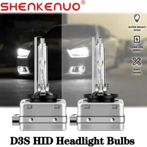 2X D3S 6000K HID Xenón Faros Bombillas Alto/Bajo Haz Blanco Repuesto - Imagen 1 de 10
