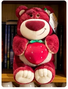 Disney Toy Story Lotso Bear Strawberry Plush Toys Gift 35CM - Picture 1 of 6