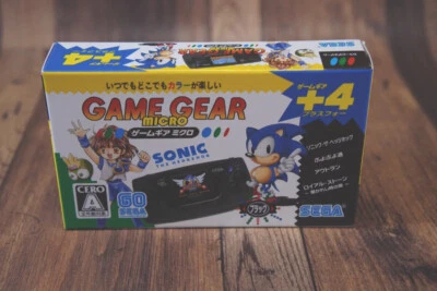GAME GEAR micro Black Sonic The Hedgehog PuyoPuyo2 OutRun Royal Stone SEGA mini - Image 1 of 4