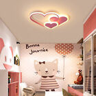 Kinderzimmern LED Dimmbar Herzfrmige Deckenleuchte Schlafzimmer Deckenlampe 42W