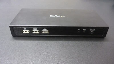 StarTech.com SV231DPU2 2-port DisplayPort KVM Switch mit USB 2.0 Hub - Bild 1 von 4