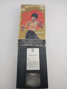 Bruce Lee Fists of Fury (VHS) FOX CBS VINTAGE  - Picture 1 of 8