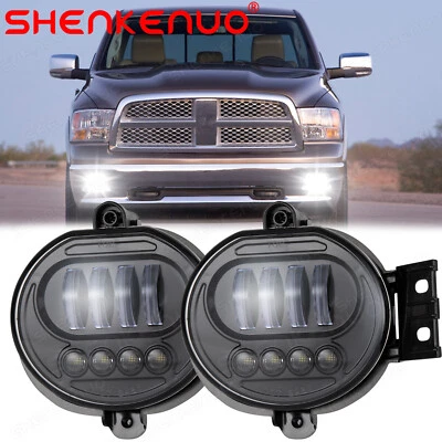2 PIEZAS FAROS ANTINIEBLA LED PARACHOQUES DODGE RAM 1500 2500 3500 2003 2005 2006 2007 2008 Foto 1 de 4