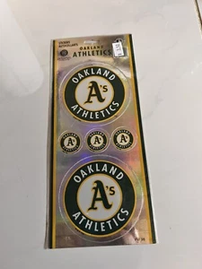 Oakland A's Athletics MLB Baseball Color Logo Sports Decal 5 Sticker - Picture 1 of 4