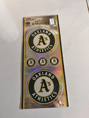 Oakland A's Athletics MLB Baseball Color Logo Sports Decal 5 Sticker - Image 1 of 4