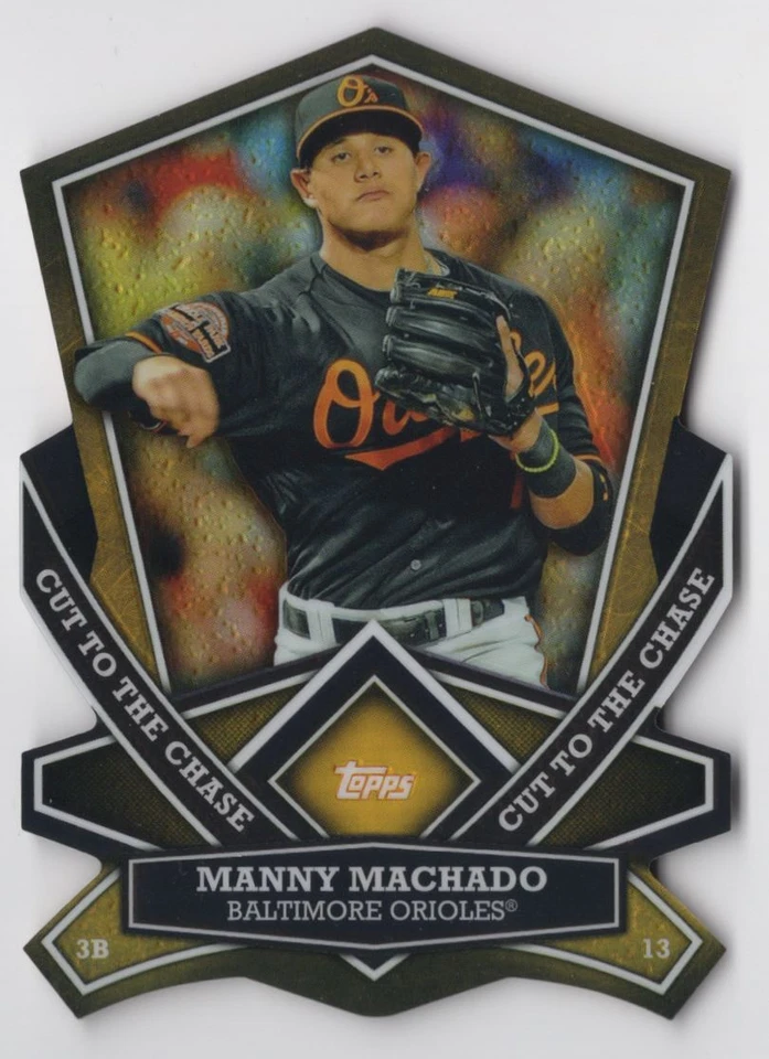 2013 Topps Cut to the Chase Manny Machado Baltimore Orioles #CTC-44 - Image 1 of 2