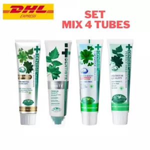 Dentiste Toothpaste Original Premium Care Sensitive White 100g SET Mix 4 Formula - Picture 1 of 6
