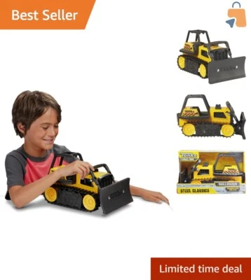 Life-Guaranteed Steel Bulldozer Vehicle for Kids - 12.5 x 7.5 x 7.4 Inches - Image 1 of 4