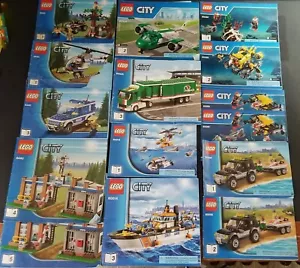 LEGO 15 CITY HANDBÜCHER 60092 1 &2.60091 X2.60058 1 & 2.60101 2 & 3.60014 1&3 + MEHR - Bild 1 von 4
