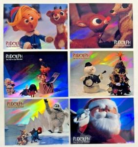 RUDOLPH THE RED-NOSED REINDEER Complete CHARACTER Chase Card Set  DART 2001 - Picture 1 of 3