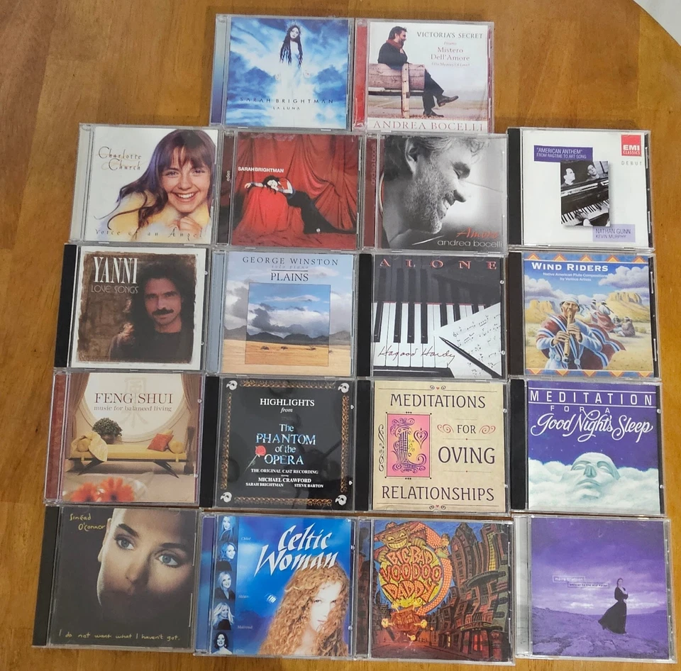 CDs lot 18 / Music Collection, Opera, Classical, Meditation.Jazz Multiple Artist - Image 1 of 1