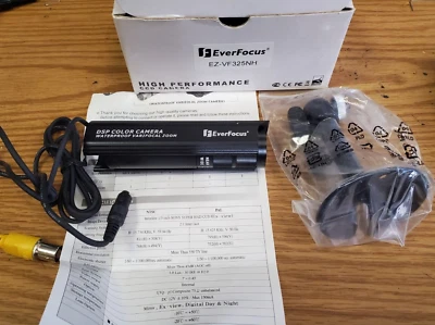 NUEVO EverFocus Alta Res Impermeable VariFocal Lápiz Labial Cámara EZ-VF325NHZ Analógico Foto 1 de 3