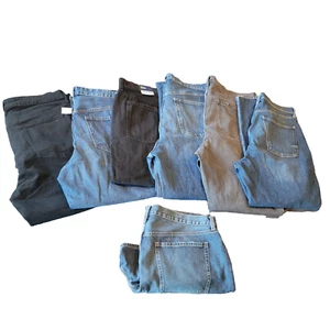 Bundle, Old Navy Jeans (6 Paia)/Shorts(1), Taglia 18, Vari Colori, Nuovo Con Etichette - Foto 1 di 12