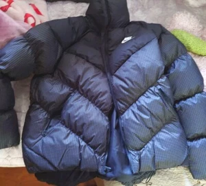 Nike Sportswear Womens Therma-FIT Repel Wind Puffer Jacket Black Sz M - Picture 1 of 8