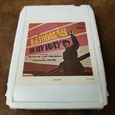 B.J. Thomas On My Way (8 Track Sceptor Records 91-570) - Image 1 of 3