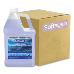 Softsoap 61036482CT Liquid Hand Soap Refill - Refreshing Clean Scent (4/CT) New - Picture 1 of 4