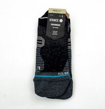 Stance Performance Run Nylon Light Tab Socks Adult Unisex Large Black Hiking 