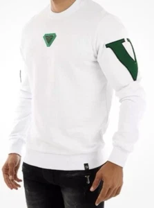 GEORGE V GV SIGNATURE CHENILLE CREWNECK WHITE - GV-2409 - XL - Bild 1 von 5