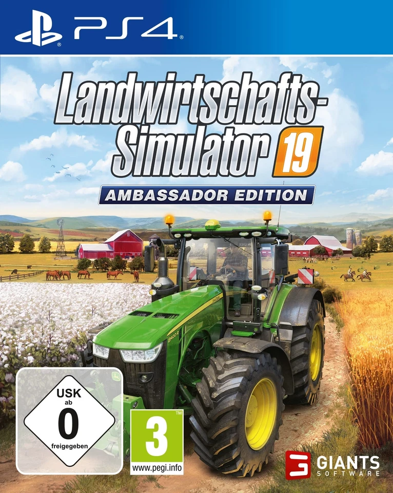 Landwirtschafts-Simulator 19 Ambassador Edition PS4 Neu & OVP