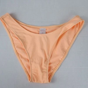Xhilaration women's bikini bottoms sz XL high leg scoop waist peach orange nwt - Picture 1 of 4