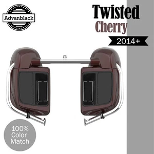 Carenado ventilado inferior Advanblack Twisted Cherry para Harley Davidson Touring 14+ - Imagen 1 de 8