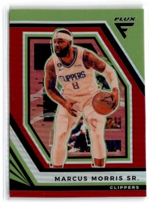 2022-23 Panini Flux Prizm Marcus Morris Sr. Los Angeles Clippers #128 - Image 1 of 2
