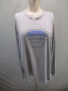 Patagonia Capilene Size 2XL Mens Long Sleeve Athletic Loose Baselayer Top 163 - Picture 1 of 10