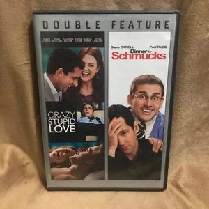 DVD DOUBLE FEATURE "CRAZY STUPID LOVE & DINNER FOR SCHMUCKS" - Bild 1 von 3
